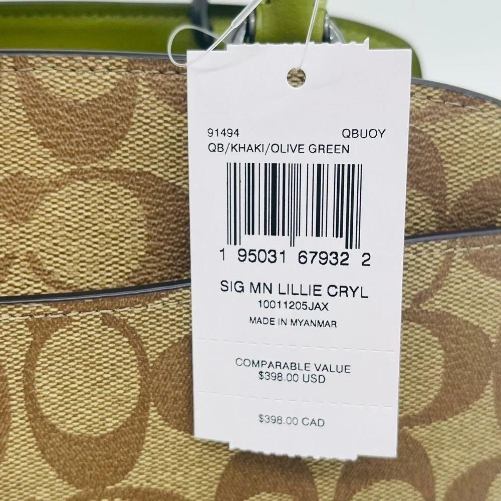 Coach Mini Lillie Satchel Crossbody Bag